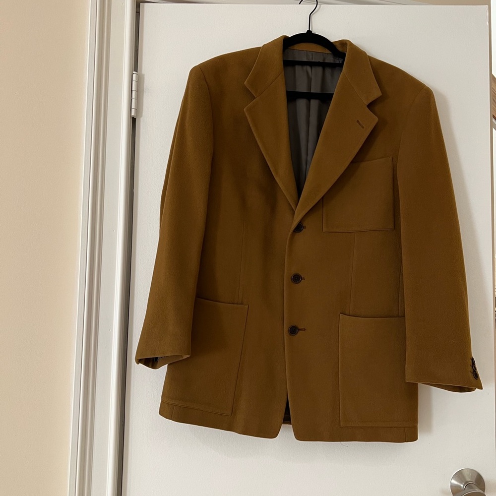 Bill kaiserman brown blazer jacket
